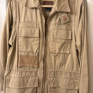 Lauren Ralph Lauren Tan Utility Jacket